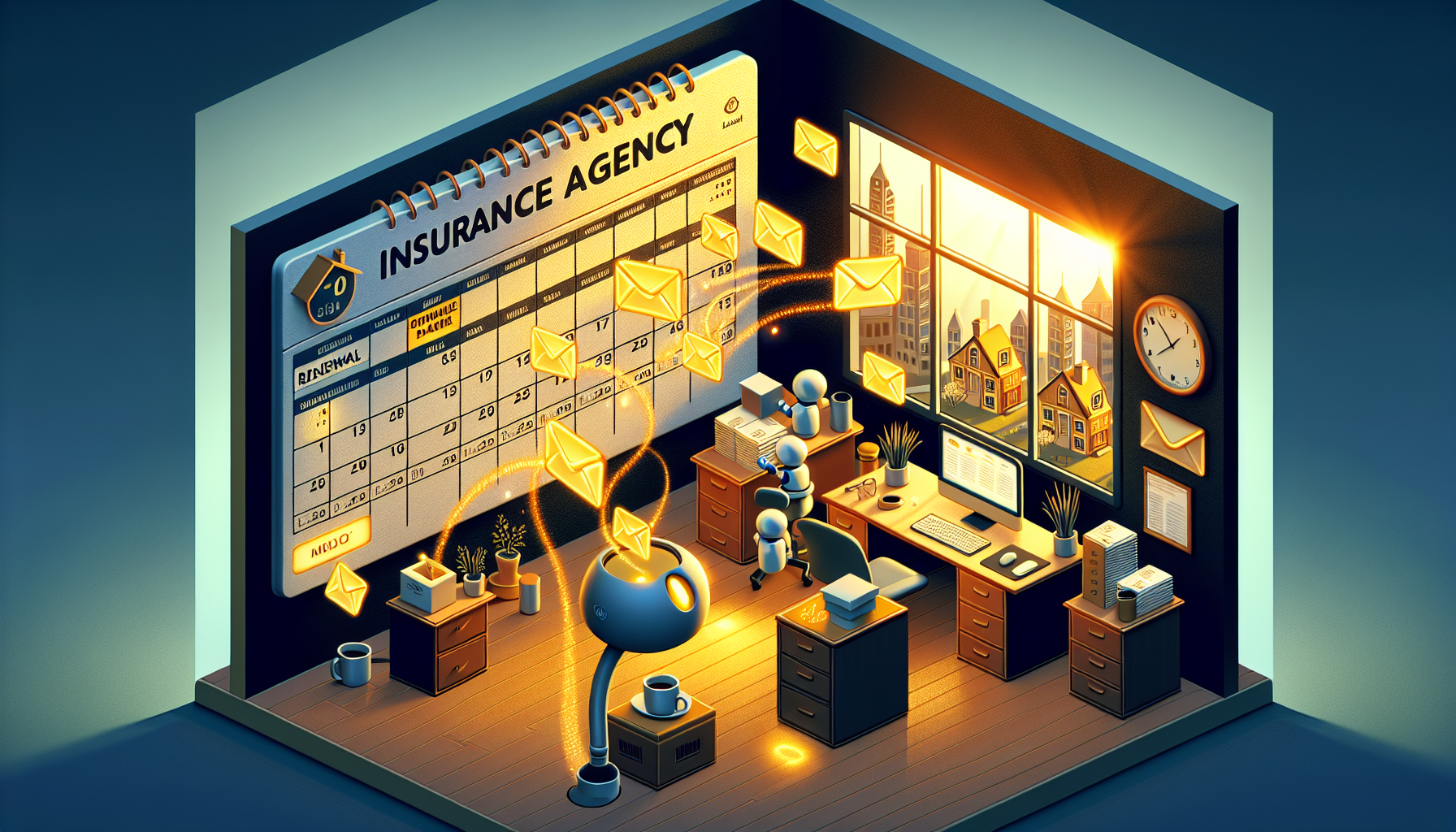 Insurance clients don't switch agencies. They drift — and AI catches it.